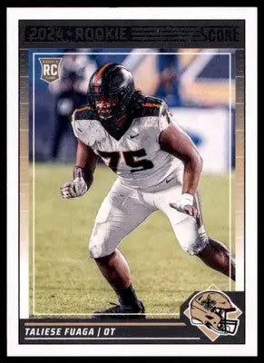 Taliese Fuaga Rookie 2024 Score #313 New Orleans Saints - Football Card Single