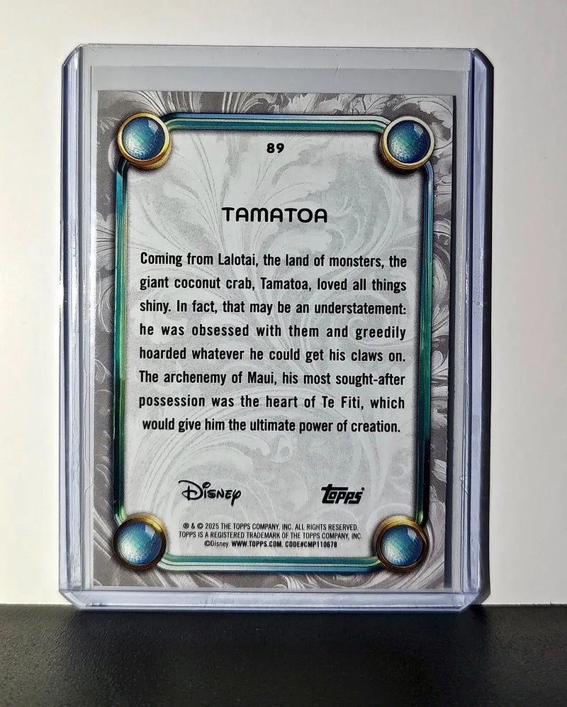 Tamatoa 2025 Topps Disney Wonder #89 Card Moana