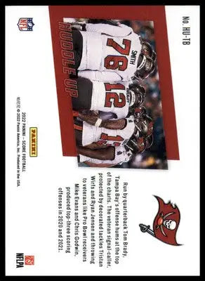 Tampa Bay Buccaneers 2022 Score Huddle Up #HU-TB Tampa Bay Buccaneers - Football Card Single