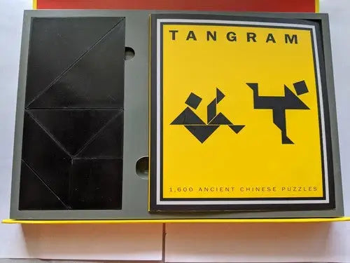 Tangram puzzle set from Ancient Chinese Puzzles by Michael Schuyt and Joost Elffers