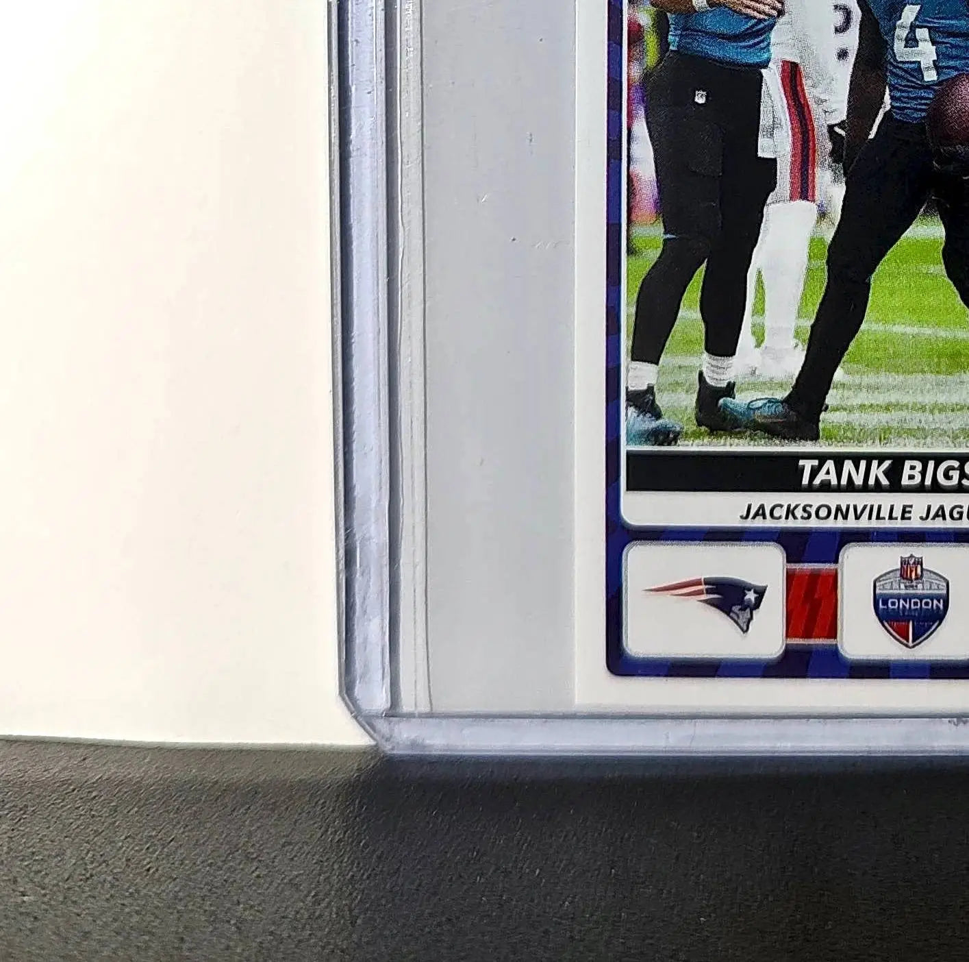 Tank Bigsby 2025 Panini NFL #14 London Games Sticker - Football Card Single