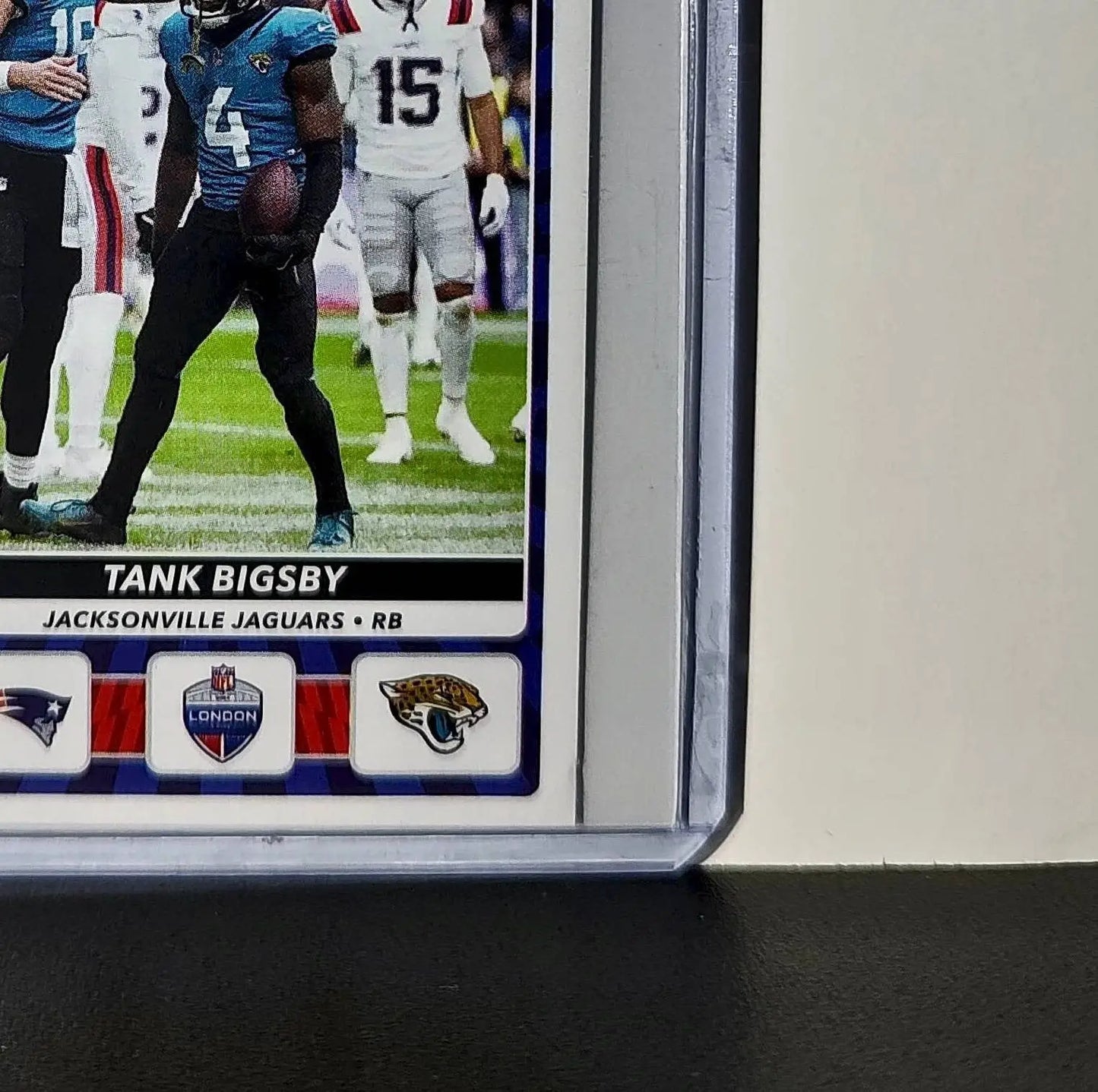 Tank Bigsby 2025 Panini NFL #14 London Games Sticker - Football Card Single
