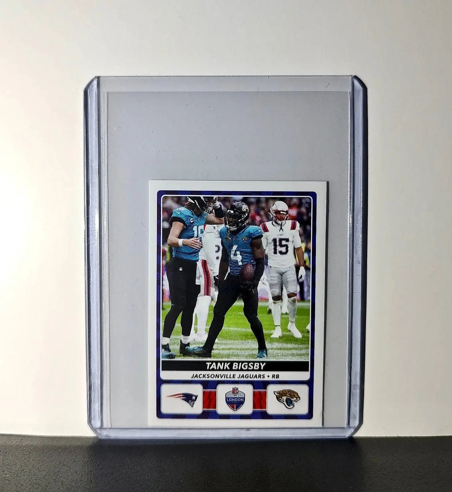 Tank Bigsby 2025 Panini NFL #14 London Games Sticker - Football Card Single