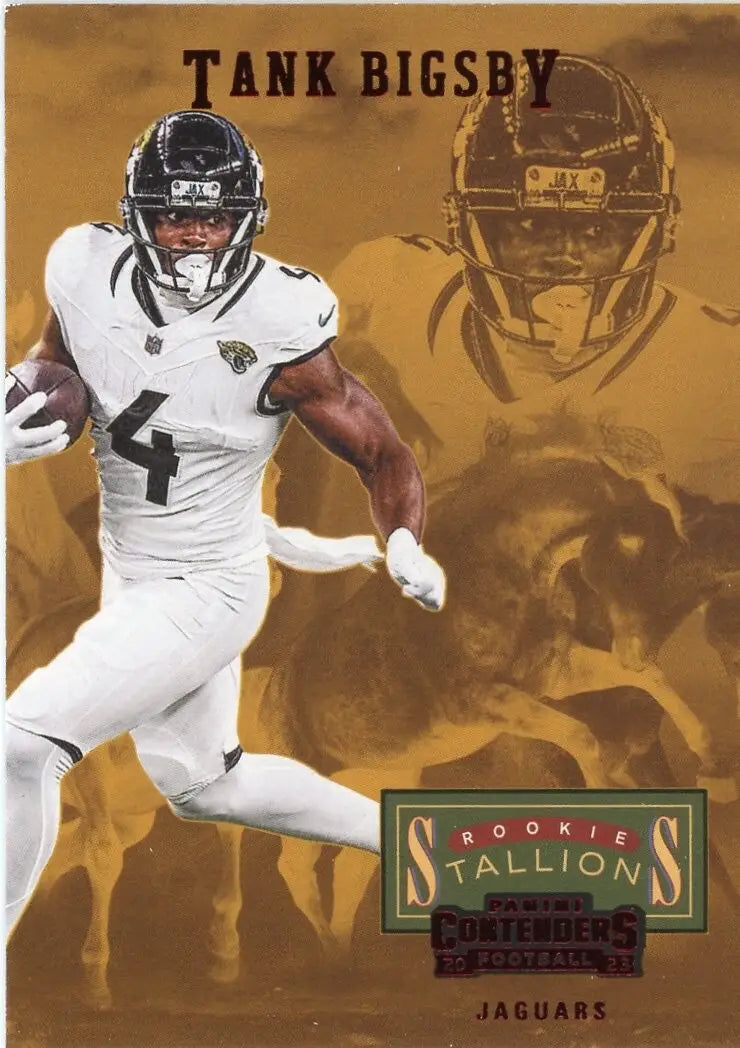Tank Bigsby Rookie 2023 Panini Contenders Rookie Stallions Red #12 Jaguars Card - Football Card Single