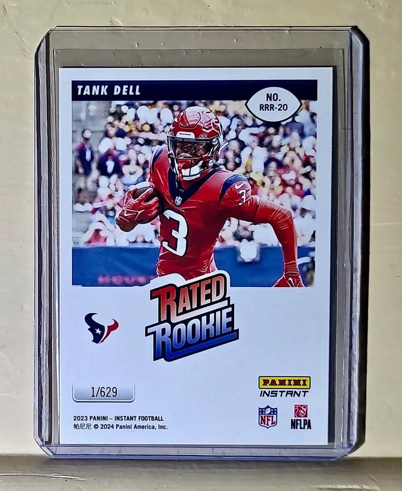 Tank Dell 2023 Panini NFL Rated Rookie Retro #20 Football Card Texans 1/629 - Football Card Single