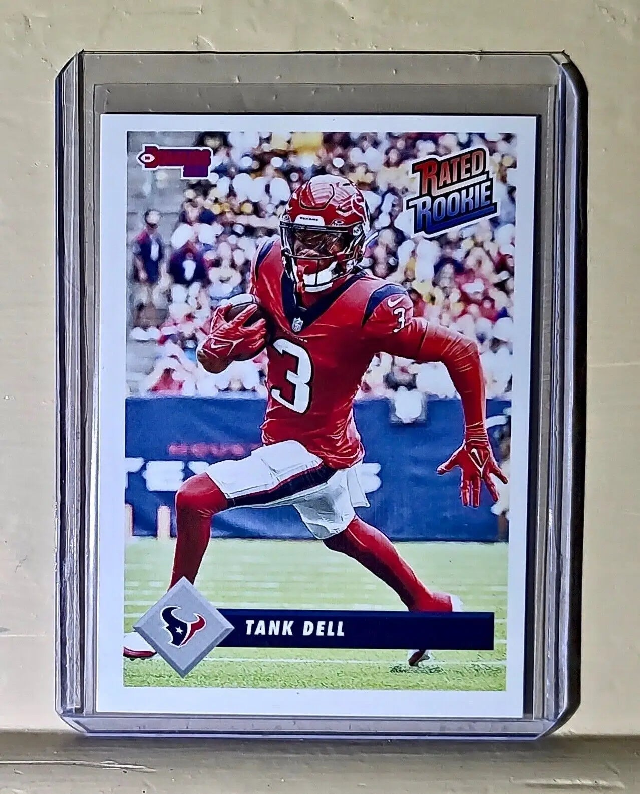 Tank Dell 2023 Panini NFL Rated Rookie Retro #20 Football Card Texans 1/629 - Football Card Single
