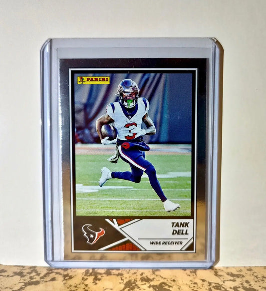 Tank Dell 2024 Panini NFL #69 Silver Foil Sticker Card Houston Texans - Football Card Single