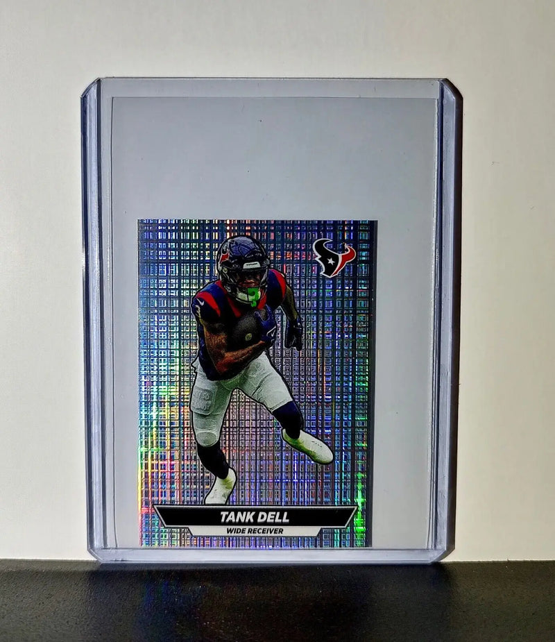 Tank Dell 2024 Panini NFL Sticker #184 Foil Houston Texans