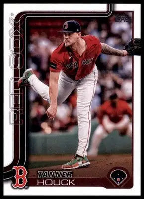 Tanner Houck 2025 Topps #46 Boston Red Sox - Baseball Card Single