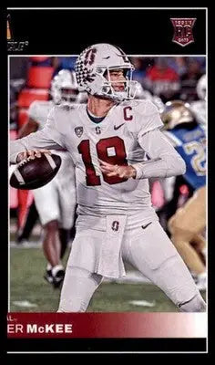 Tanner McKee 2023 Panini Chronicles Draft Picks Pinnacle #15 Stanford Cardinal - Football Card Single