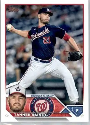 Tanner Rainey - 2023 Topps - #80 - Baseball - Baseball Card Single