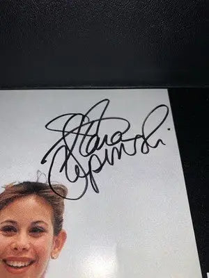 Tara Lipinski Signed 6x9 Post Card Olympics Nagano 1998 Skating Gold Auto JSA - Sports Memorabilia