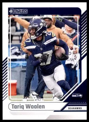 Tariq Woolen 2024 Donruss #114 Seattle Seahawks Football Card NFL Sports - Football Card Single