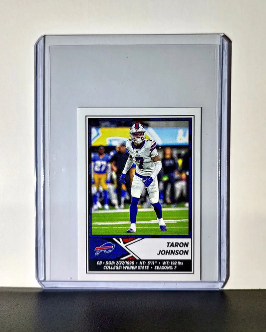 Taron Johnson 2024 Panini NFL Sticker #53 Buffalo Bills - Football Card Single