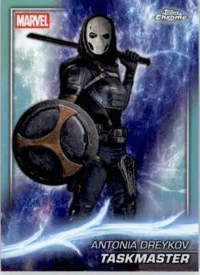 Taskmaster - 2025 Topps Chrome Marvel Studios - #185 - Rainbow Refractor - Marvel Card Single