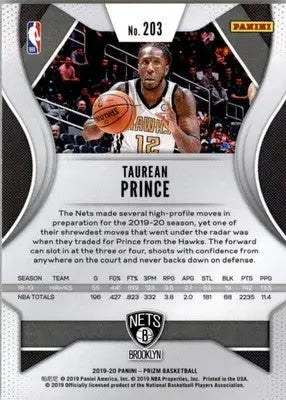 Taurean Prince - 2019-20 Panini Prizm - #203 - Basketball - Basketball Card Single