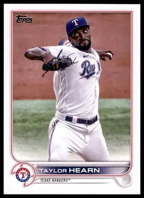 Taylor Hearn 2022 Topps Update #US82 Texas Rangers - Baseball Card Single