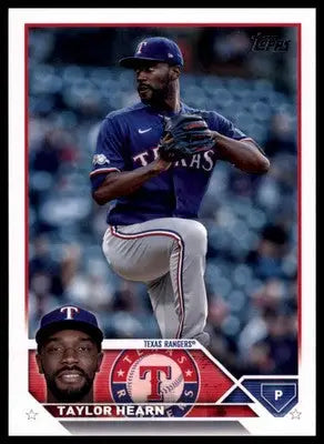 Taylor Hearn 2023 Topps #354 Texas Rangers - Baseball Card Single