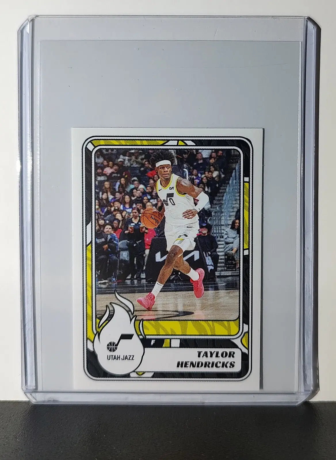 Taylor Hendricks 2024-25 Panini NBA #486 Sticker Card Utah Jazz - Basketball Card Single