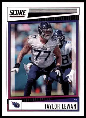 Taylor Lewan 2022 Score #29 Tennessee Titans - Football Card Single