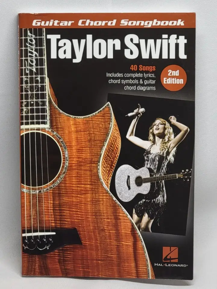 Taylor Swift guitar chord songbook paperback showcasing Guitar Chord arrangements