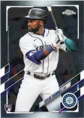 Taylor Trammell Rookie 2021 Topps Chrome Update #USC79 Seattle Mariners - Baseball Card Single