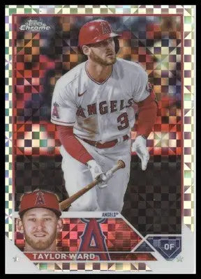 Taylor Ward 2023 Topps Chrome X-Fractors #94 Los Angeles Angels - Baseball Card Single
