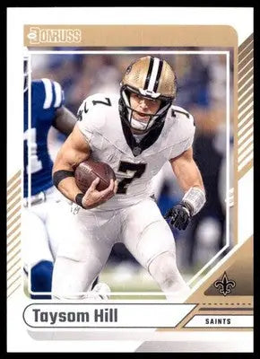 Taysom Hill 2024 Donruss #287 New Orleans Saints Football Card NFL Sports - Football Card Single