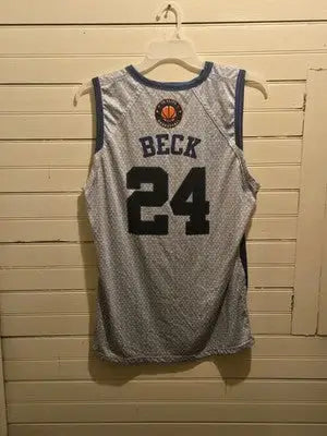 TD Elite Basketball Jersey Mens M Reversible 24 Beck Black White Sleeveless - Sports Memorabilia
