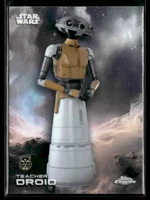 🌟 Teacher Droid, 2025 Topps Chrome Star Wars #176 🌟
