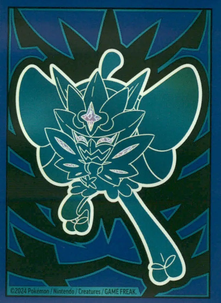 Teal Mask Ogerpon Single Individual Sleeve ETB Pokemon 1x
