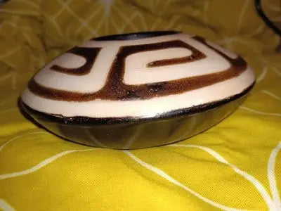 Tealight Candle Holder Votive Tribal Native Peru Pottery Distributed By Target - Other