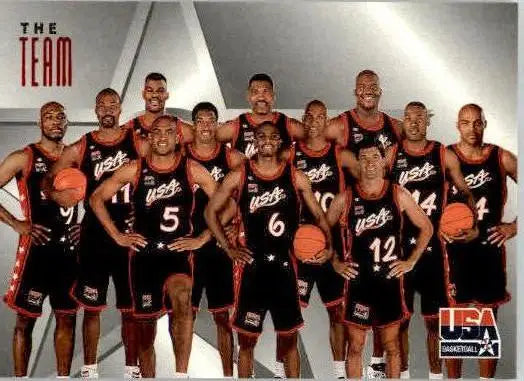 Team Card - 1996 SkyBox Texaco USA - #14 - Basketball - Basketball Card Single