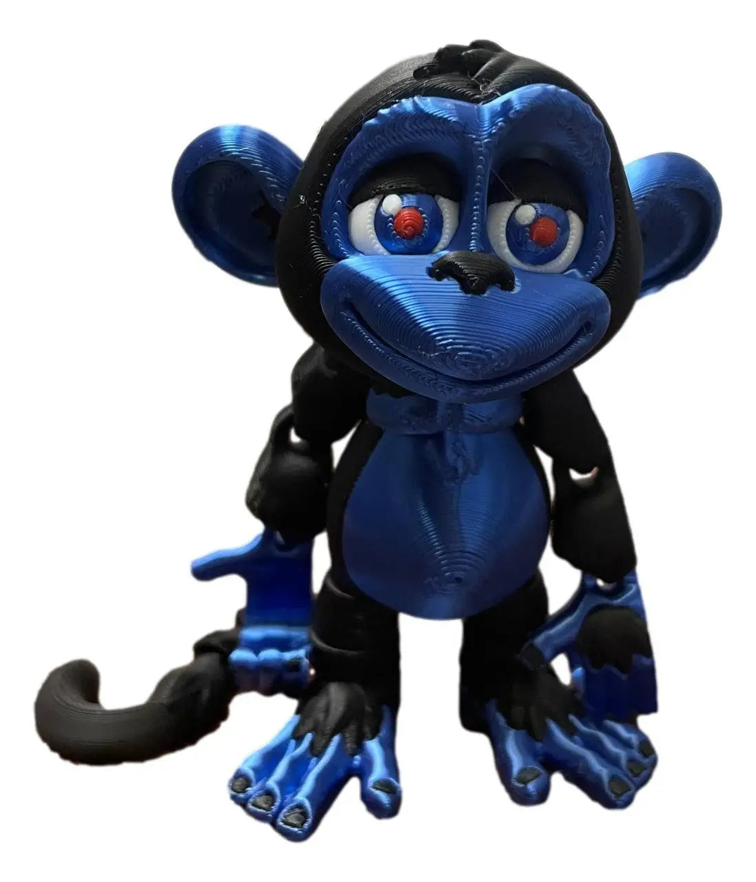 Team Color 3D Printed Monkey Figurines - Personalized Football Team Colors - Collectibles