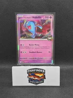 Team Rocket’s Wobbuffet 082/182 Sv10: Destined Rivals Holo - Pokémon Card Single