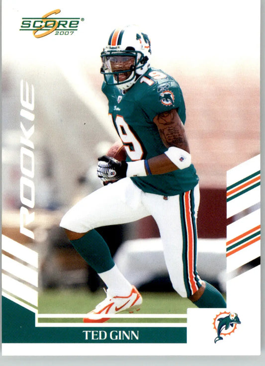 Ted Ginn - 2007 Score - #385 - RC Football - Football Card Single