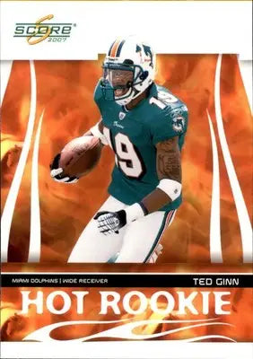 Ted Ginn - 2007 Score - #HR-6 - Hot Rookies Football - Football Card Single