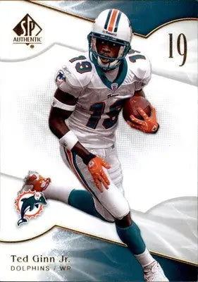 Ted Ginn Jr. - 2009 SP Authentic - #20 - Football - Football Card Single