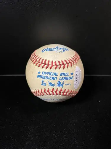 TED LYONS SIGNED AL Auto Ball BASEBALL Lee MacPhail White Sox HOF JSA LOA - Sports Memorabilia