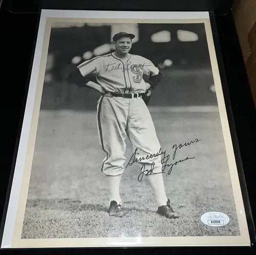 Ted Lyons Signed Vintage 8x10 Photo Autograph White Sox Auto JSA - Sports Memorabilia
