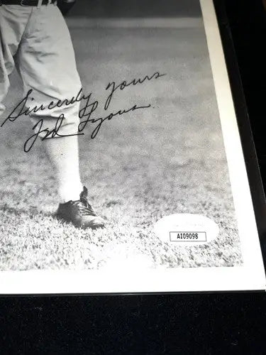 Ted Lyons Signed Vintage 8x10 Photo Autograph White Sox Auto JSA - Sports Memorabilia