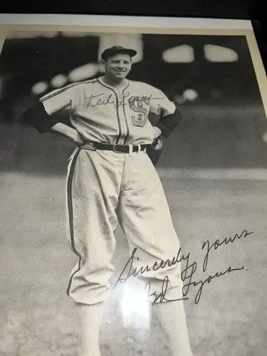 Ted Lyons Signed Vintage 8x10 Photo Autograph White Sox Auto JSA - Sports Memorabilia