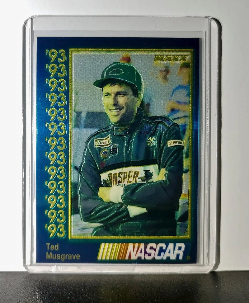 Ted Musgrave 1993 Maxx Premier Plus Racing #55 NASCAR Card RaDiUs Motorsports - Racing Card Single