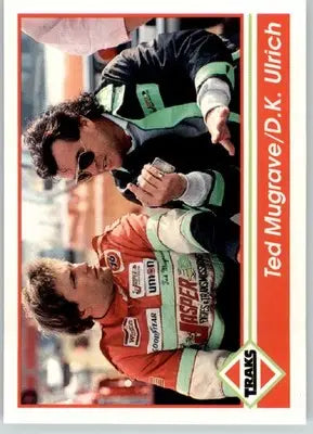 Ted Musgrave / D.K. Ulrich ERR - 1992 Traks - #155a - Racing - Racing Card Single