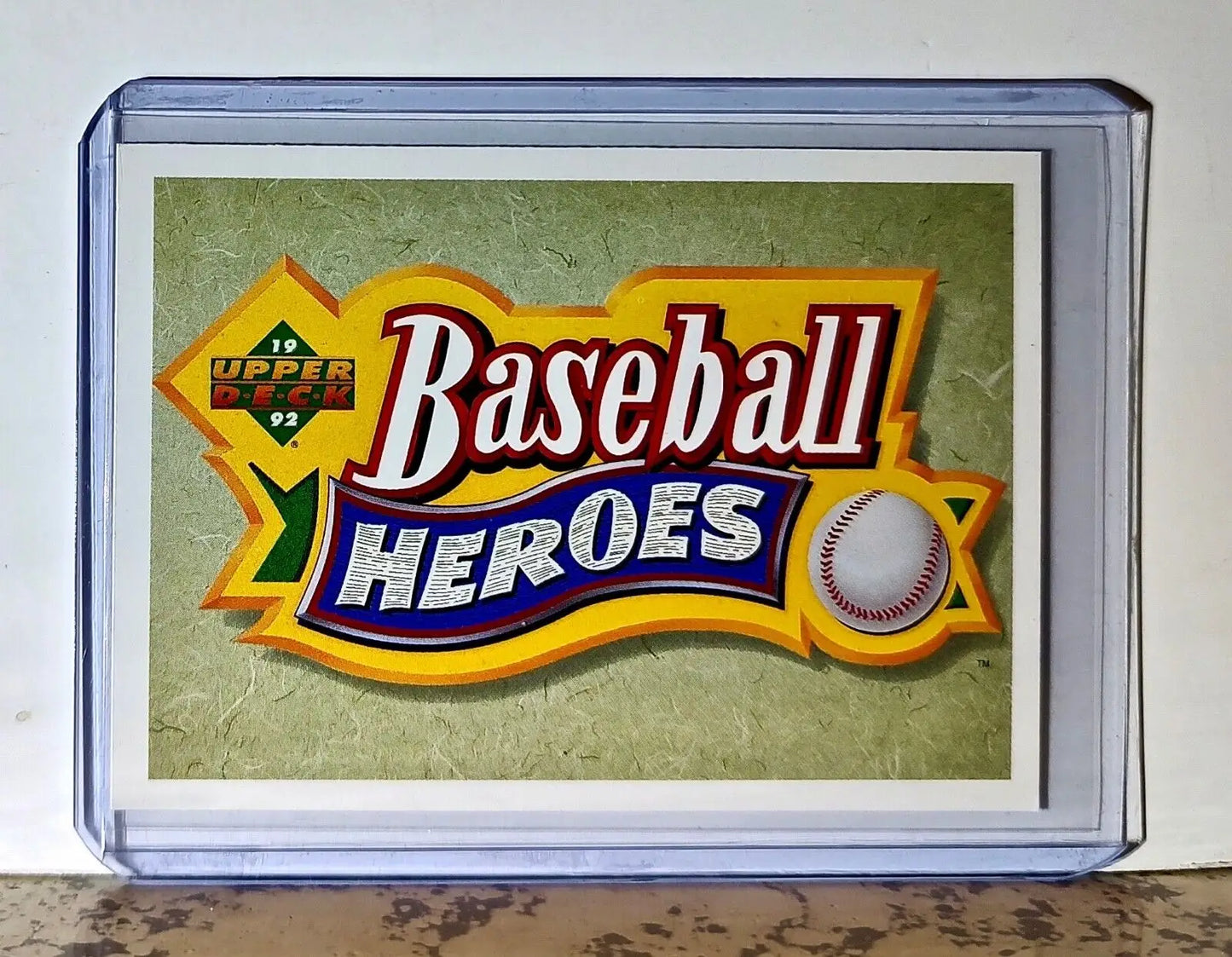 Ted Williams 1992 Upper Deck Baseball Heroes MLB Baseball Card Boston Red Sox - Baseball Card Single