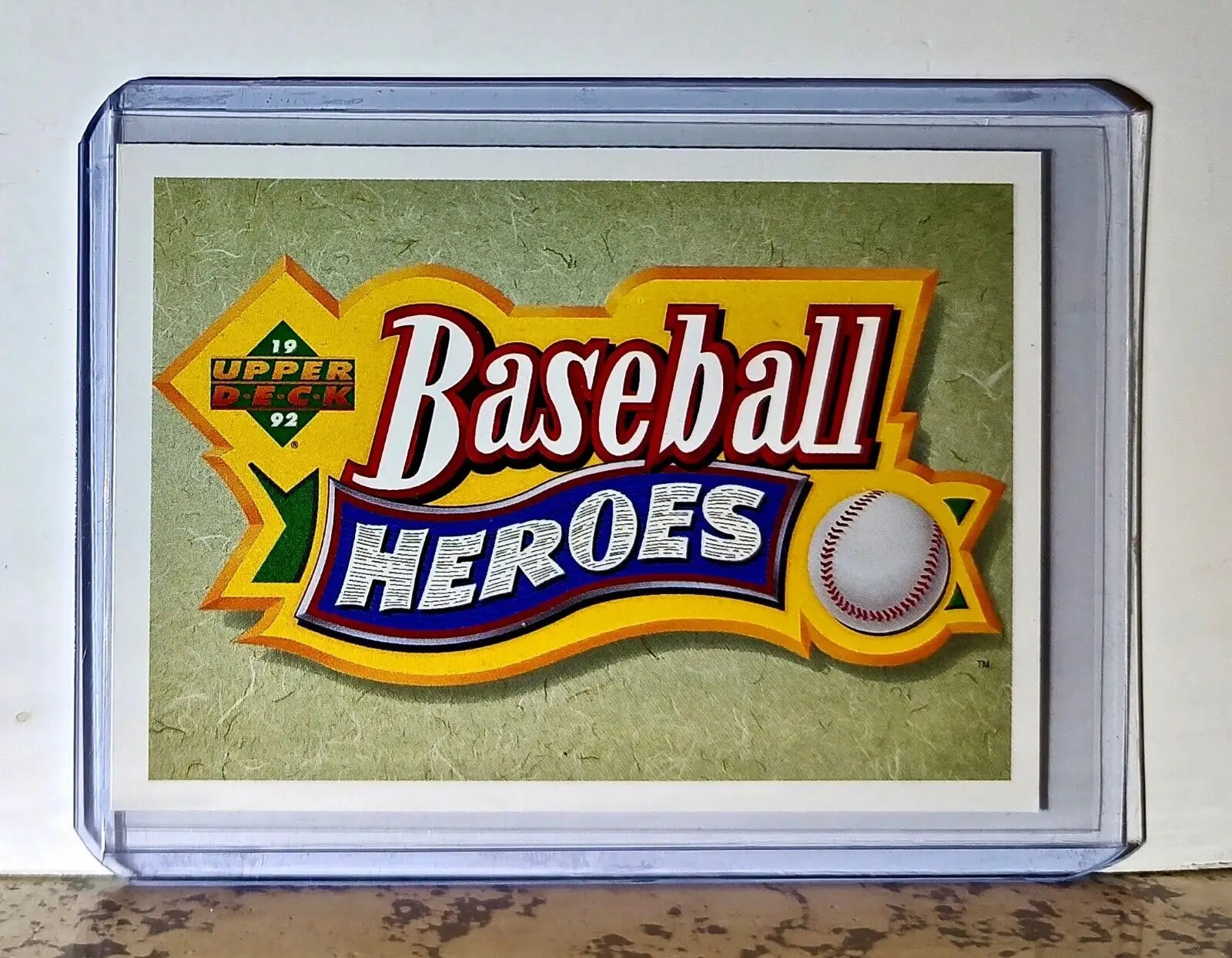 Ted Williams 1992 Upper Deck Baseball Heroes MLB Baseball Card Boston Red Sox - Baseball Card Single
