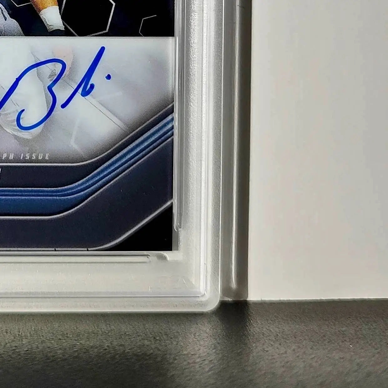 Tedy Bruschi 2023 Topps Chrome Black #TCBA-TEB PSA 9 Auto 10 - Football Card Single