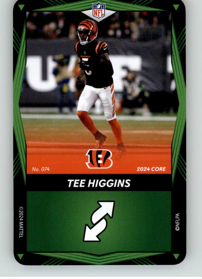 Tee Higgins - 2024 UNO Elite Core Edition - Green - #074 - Football