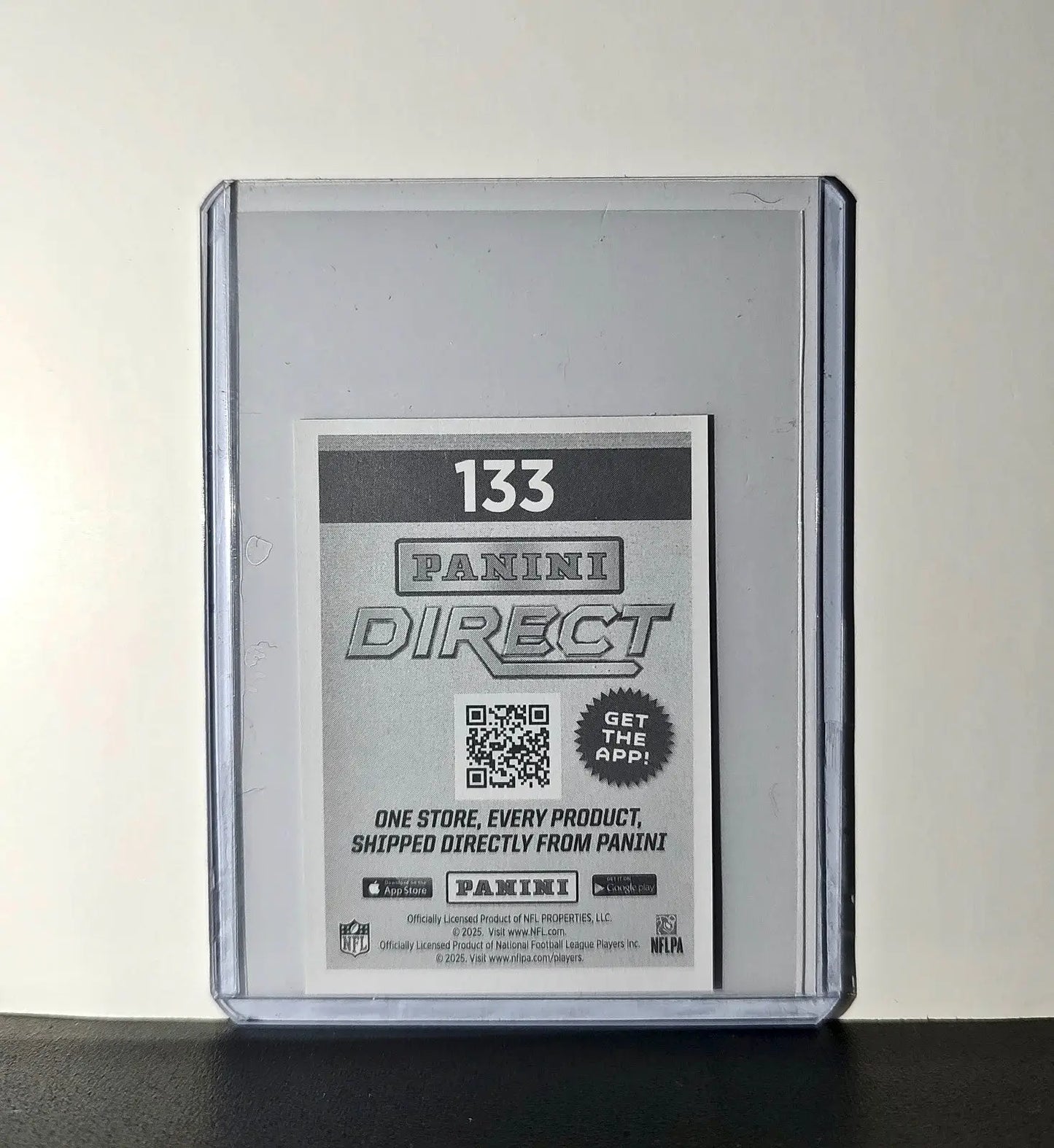 Tee Higgins 2025 Panini NFL #133 Foil Sticker Cincinnati Bengals