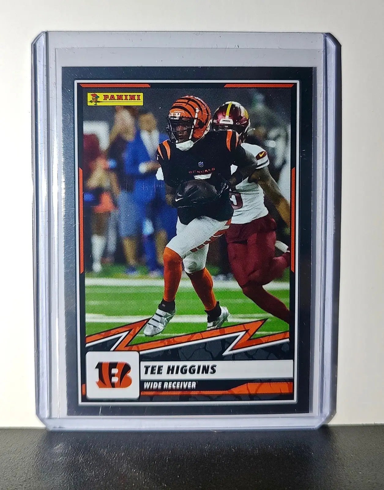 Tee Higgins 2025 Panini NFL #61 Foil Sticker Card Cincinnati Bengals
